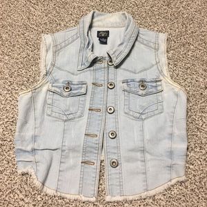 Trendy little Jean Vest